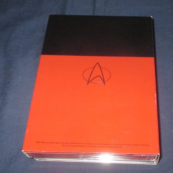 Star Trek The Next Generation: The Complete First Season (DVD, 2002, 7-Disc Set) - Picture 11 of 12